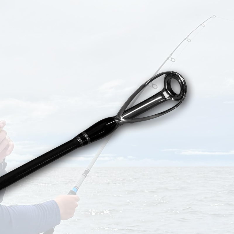 Fiblink 3-Piece Carbon Fiber Spinning Fishing Rod - Image 5